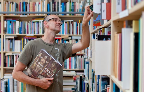 Peter Čerče, ZRS Koper library