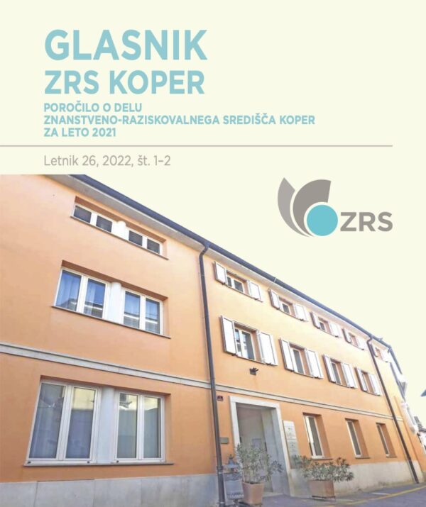 Glasnik ZRS Koper, Letn. 26, št. 1-2 (2022)