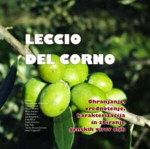 LECCIO DEL CORNO. Ohranjanje, vrednotenje, karakterizacija in zbiranje genskih virov oljk