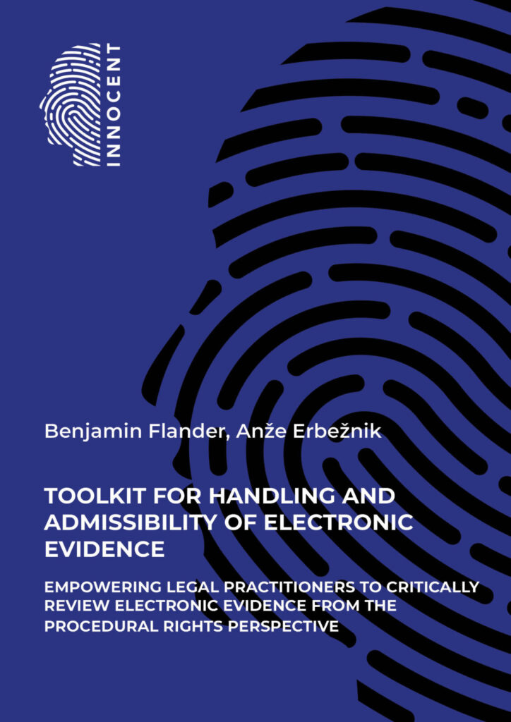 Toolkit for handling and admissibility of electronic evidence