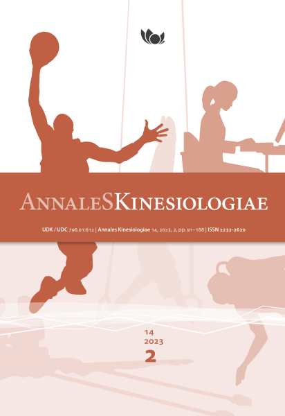 Annales Kinesiologiae: Vol. 14 No. 2 (2023)