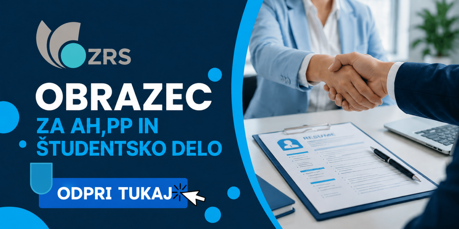 Obrazec za zaposlitev